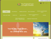 Tablet Screenshot of newenglandcouplesandfamilies.com